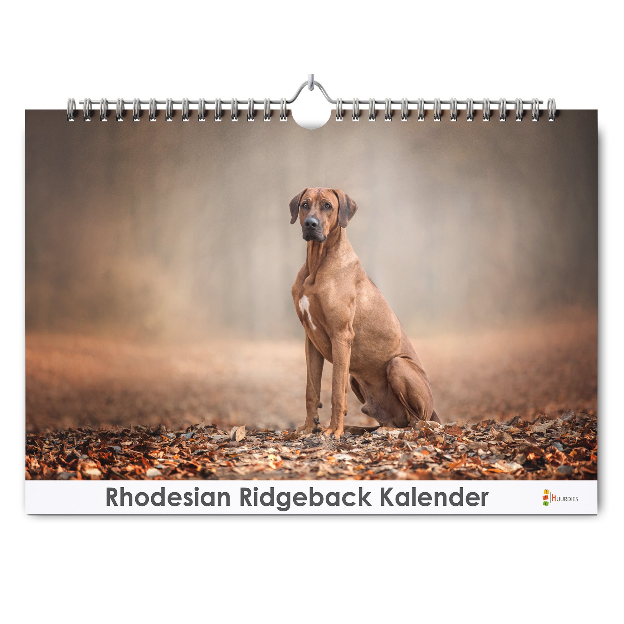 Rhodesian Ridgeback verjaardagskalender met afbeelding van rhodesian ridgeback, Huurdies