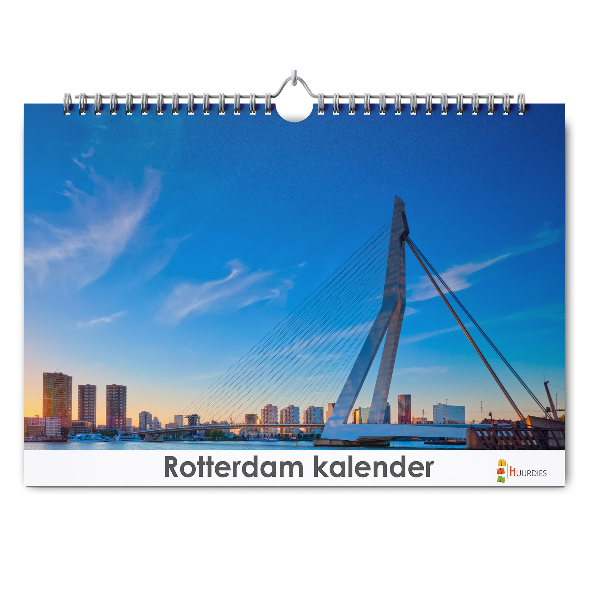 Rotterdam verjaardagskalender met afbeelding van rotterdam, Huurdies