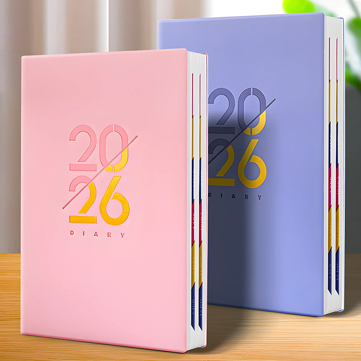 2026 Planner - januari t/m december – A5 wekelijks & maandelijks – Engels – PU Leather omslag
