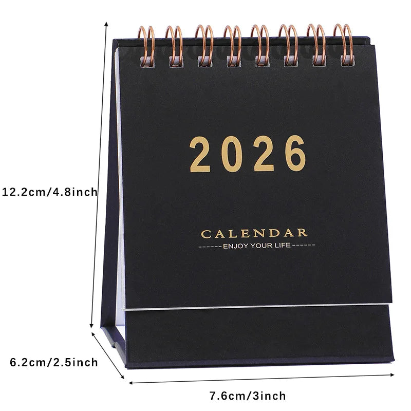 Bureaukalender zwart formaat