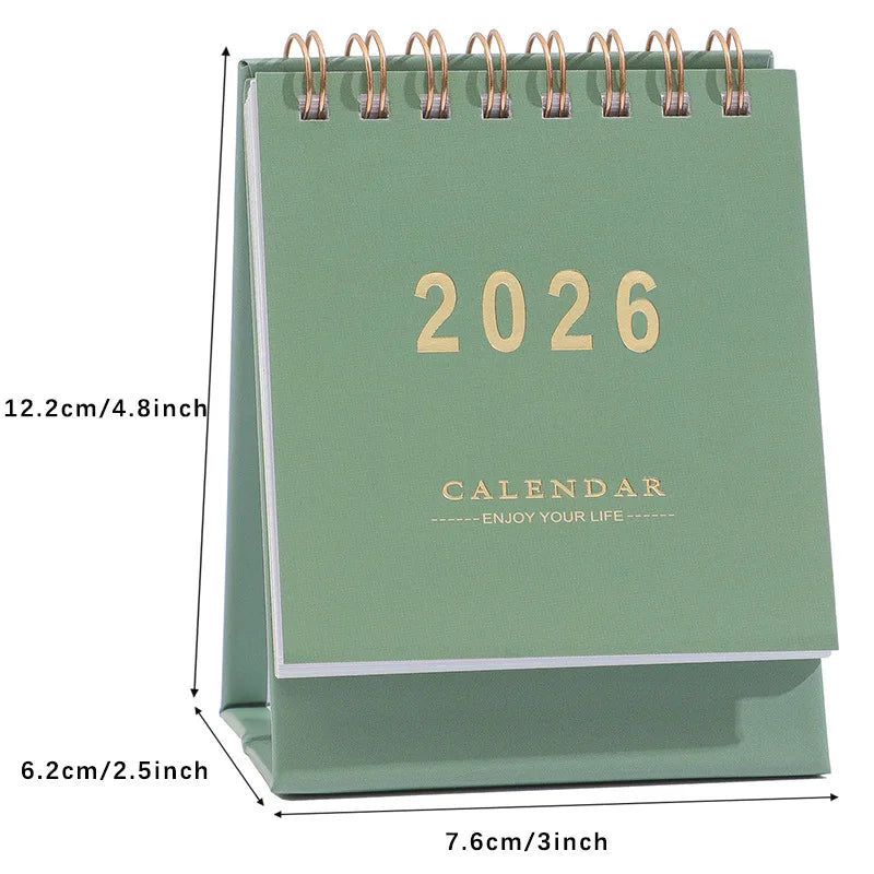 Bureaukalender groen formaat