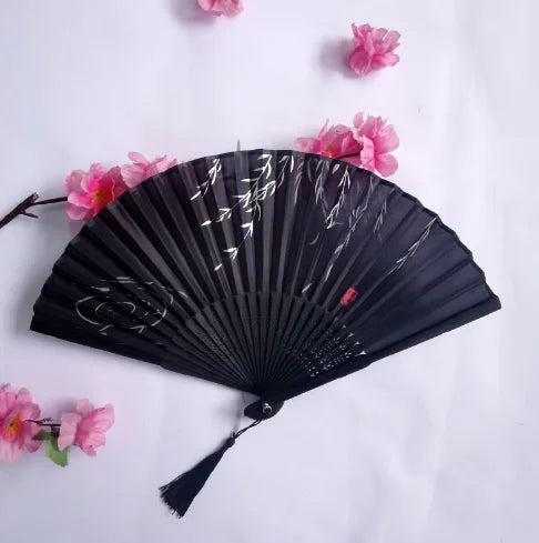 Retro Chinese Handwaaier – Opvouwbare Waaier