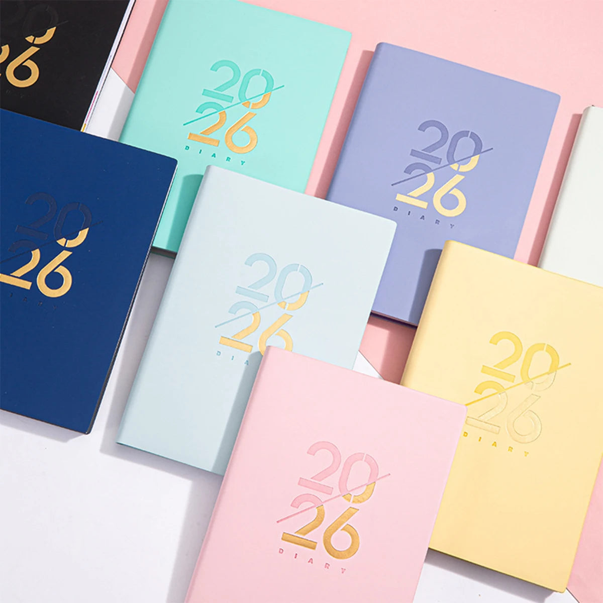 2026 Planner - januari t/m december – A5 wekelijks & maandelijks – Engels – PU Leather omslag