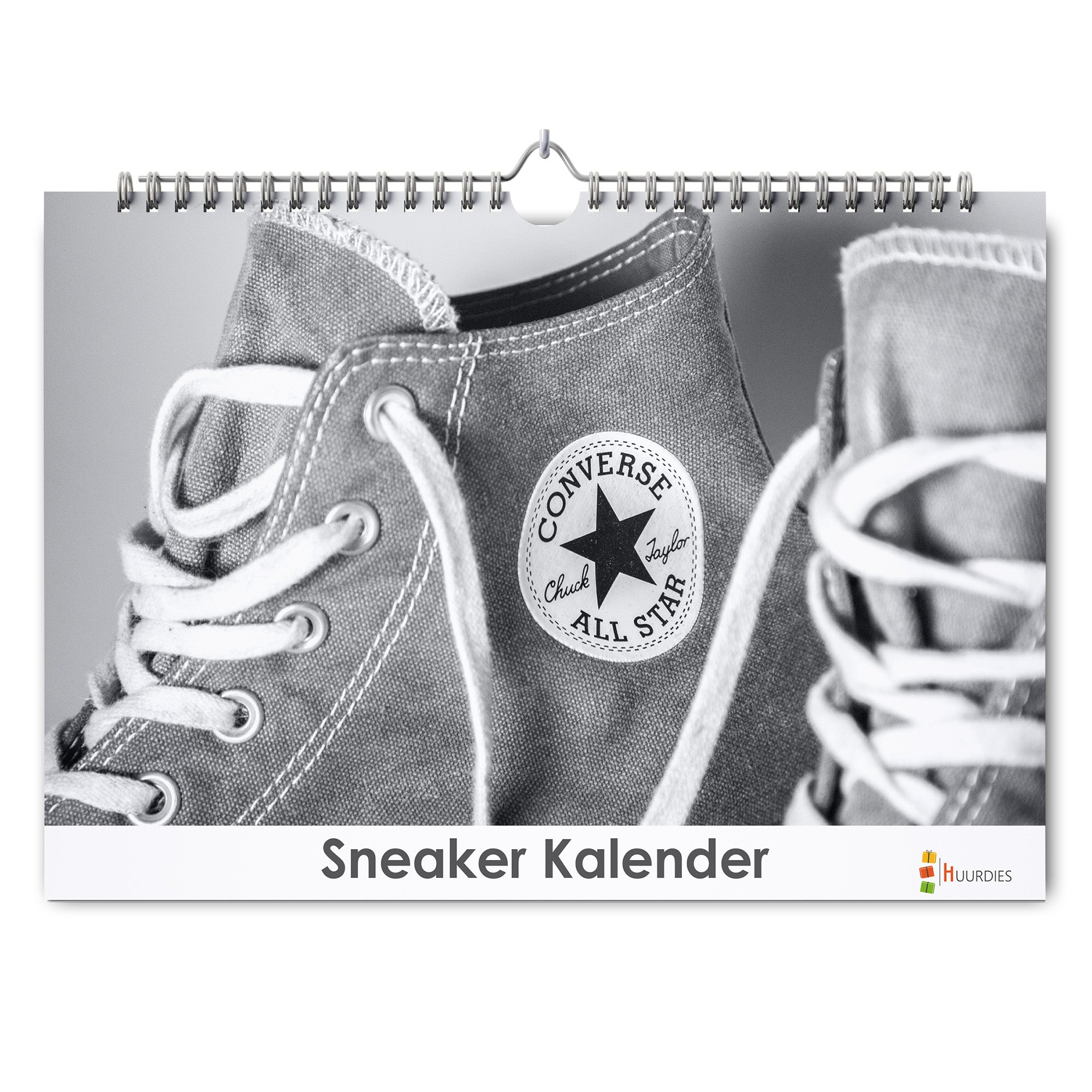 Sneaker verjaardagskalender met afbeelding van sneaker, Huurdies