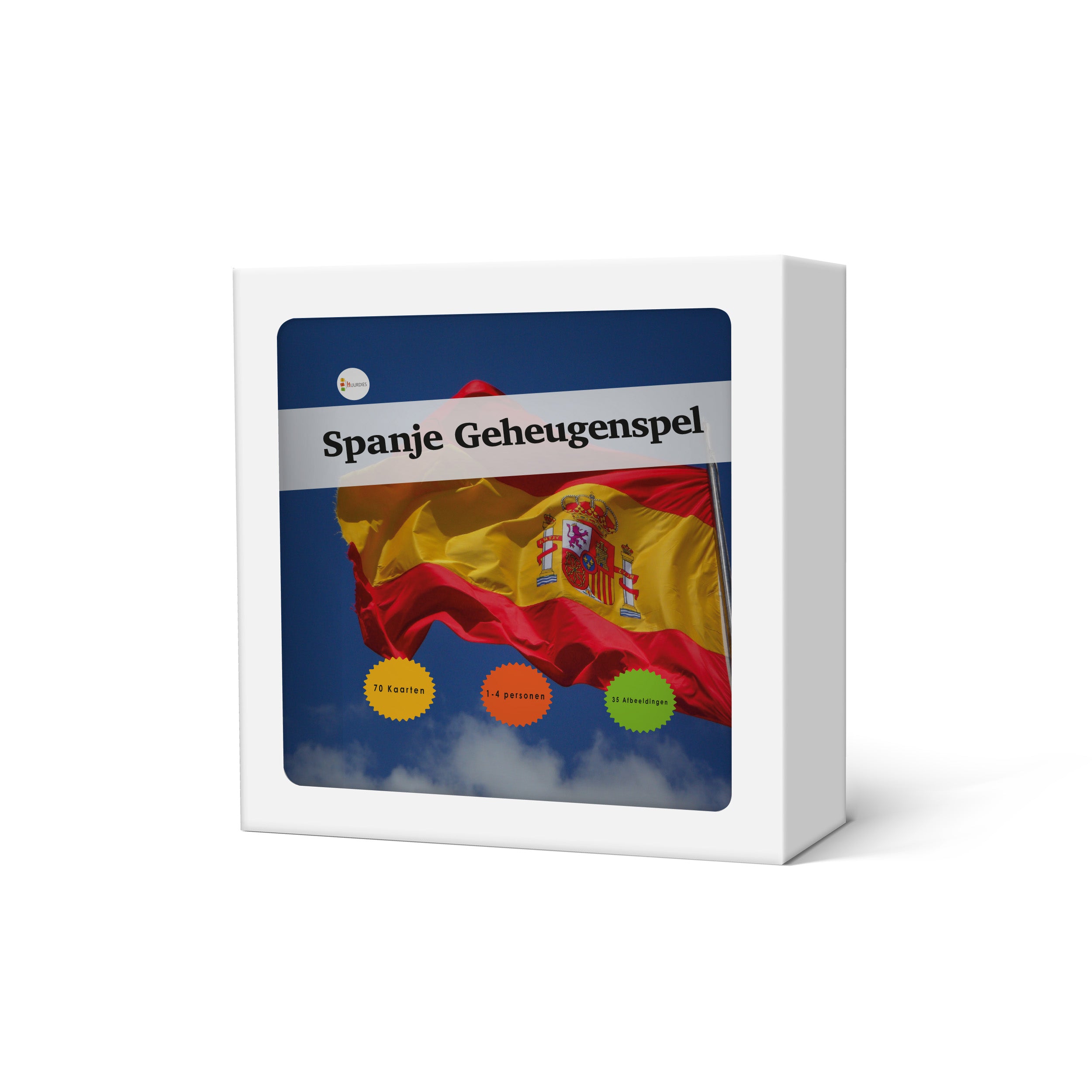 Spanje geheugenspel doosje