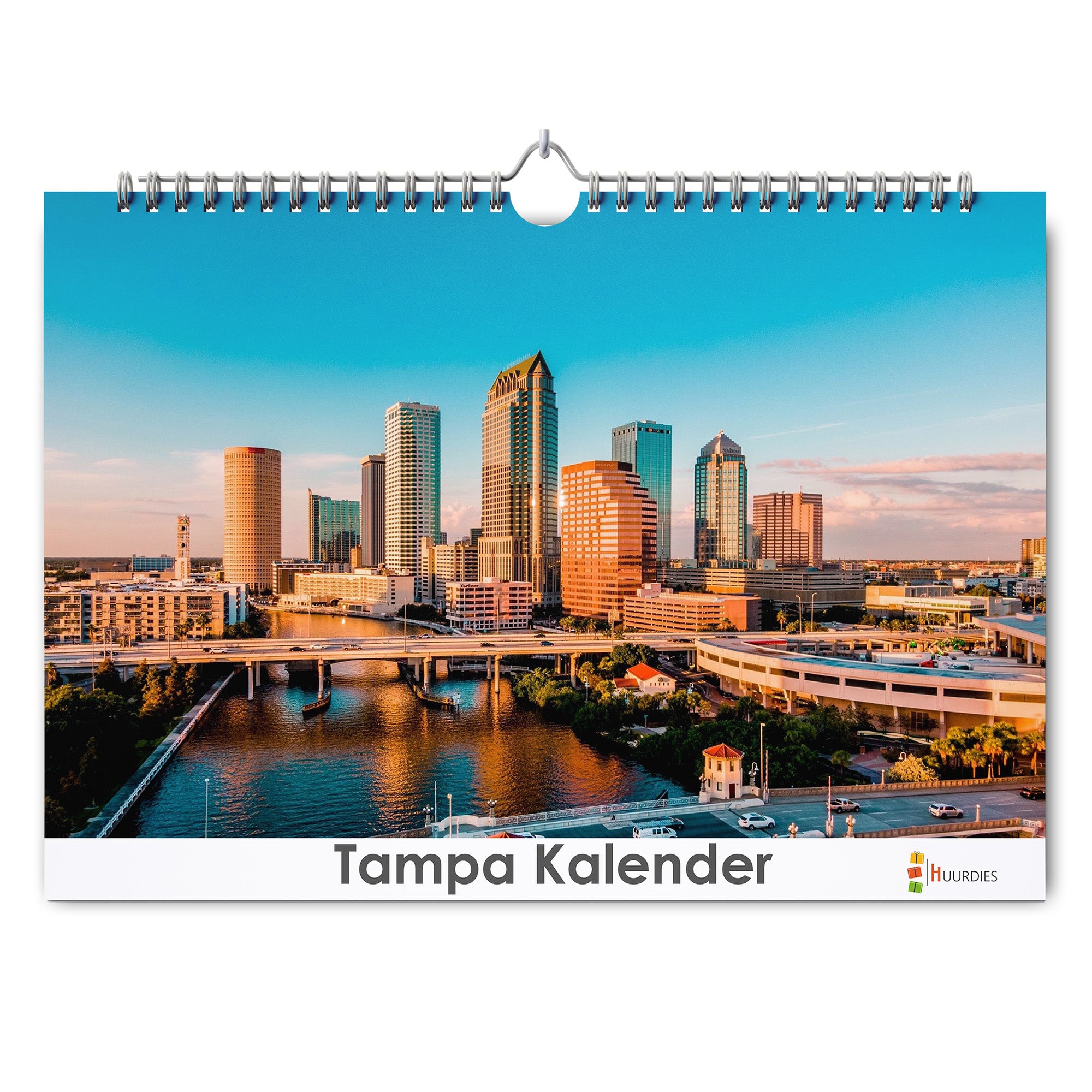 Tampa verjaardagskalender met afbeelding van tampa, Huurdies