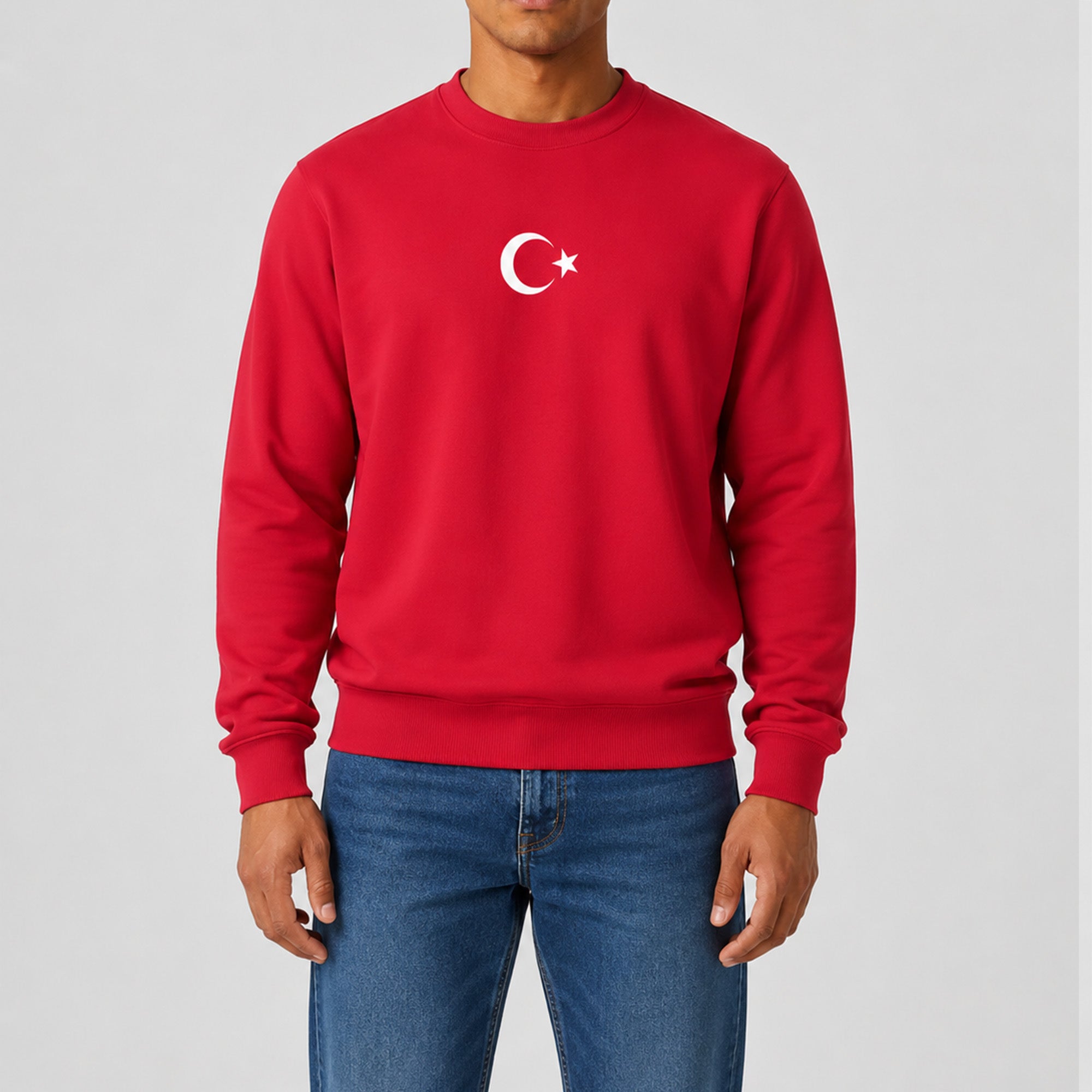 Turkije sweater gedragen door man