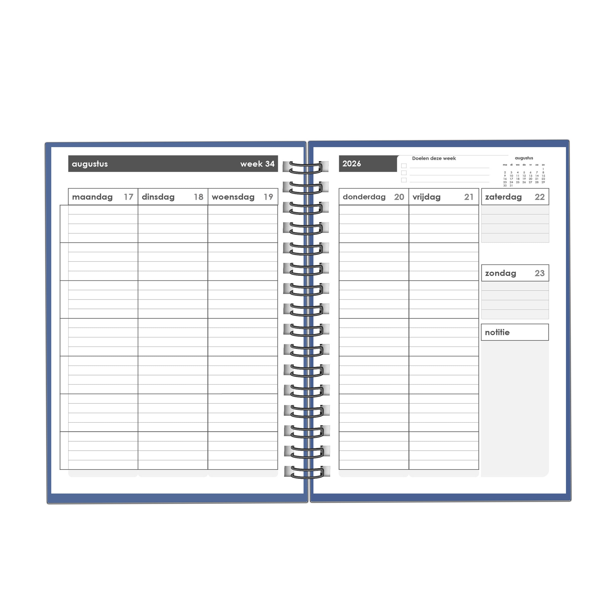 Huurdies® - Schoolagenda 26/27 - A5