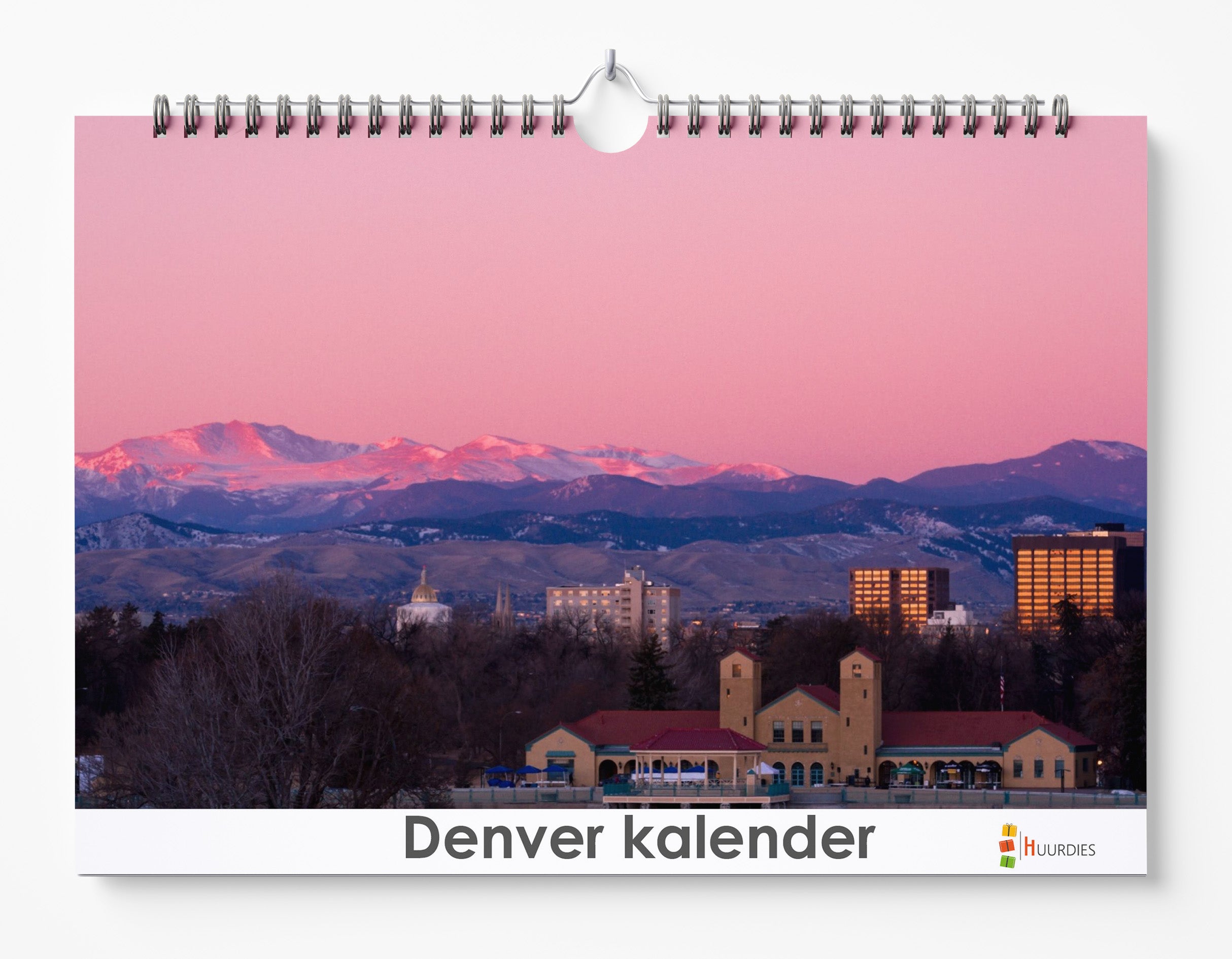 Denver verjaardagskalender met afbeelding van denver, Huurdies
