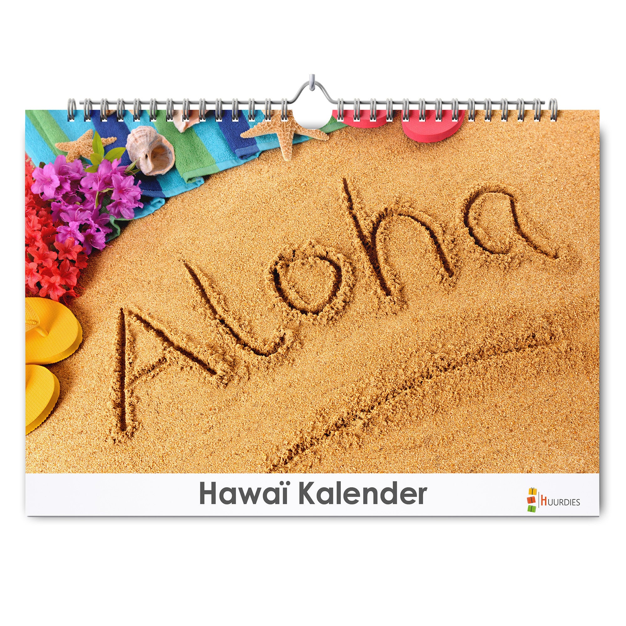 Hawaii verjaardagskalender met afbeelding van hawaii, Huurdies