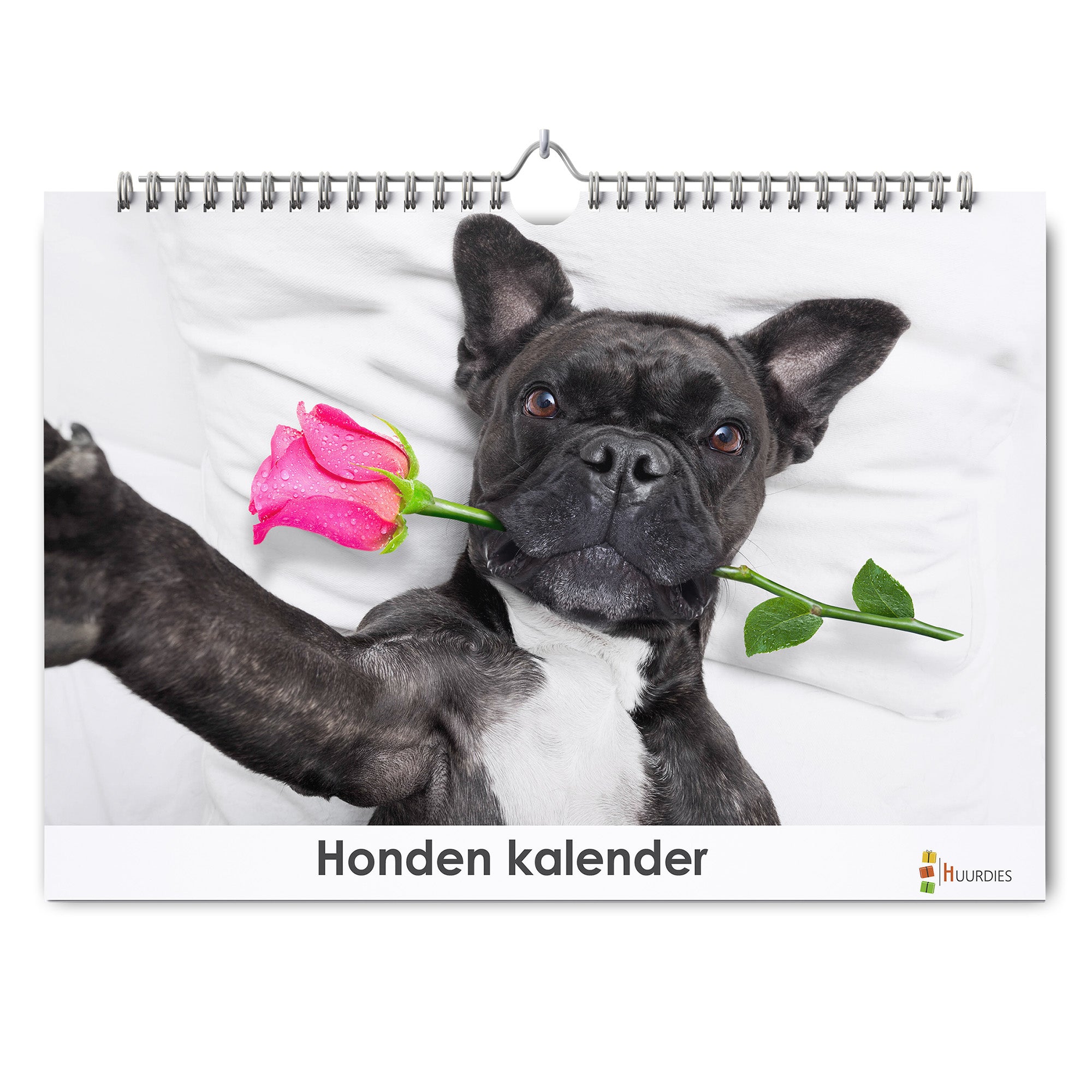 Honden verjaardagskalender met afbeelding van honden, Huurdies