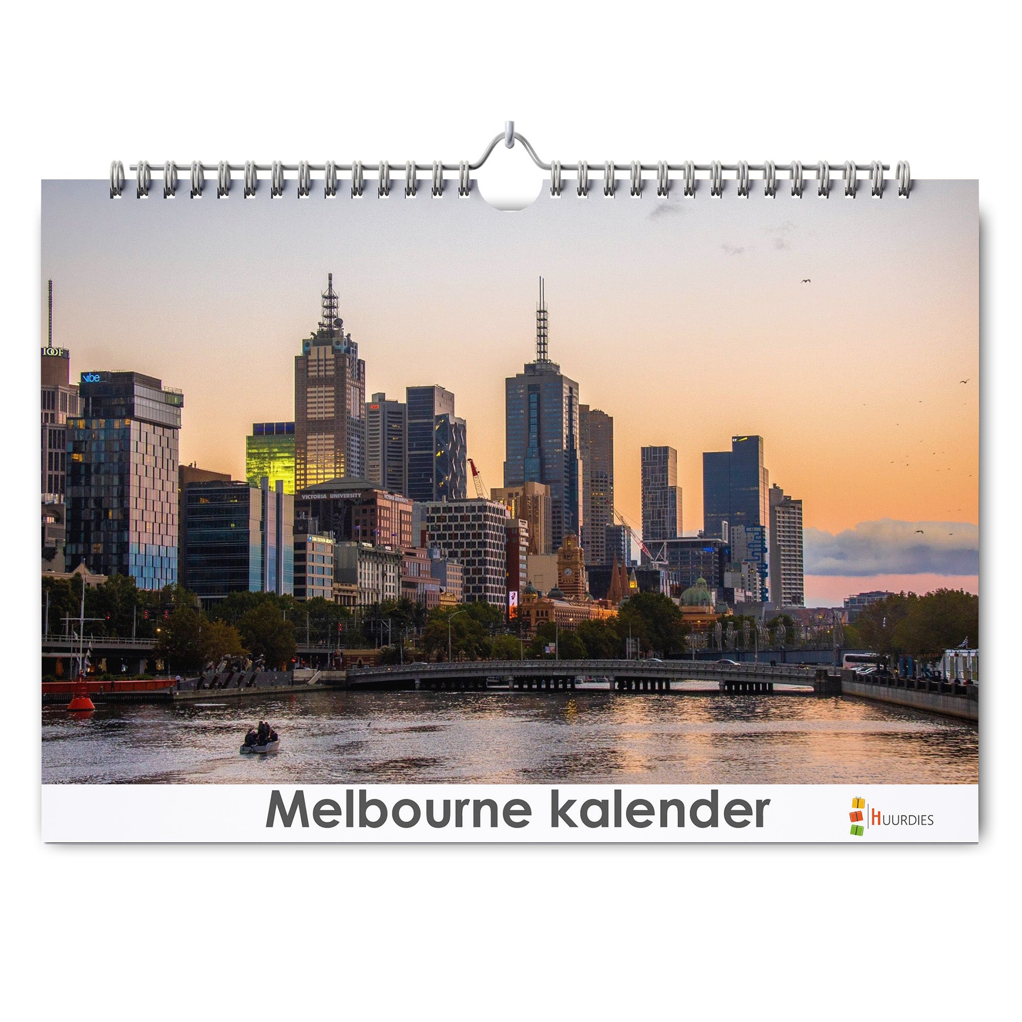 Melbourne verjaardagskalender met afbeelding van melbourne, Huurdies