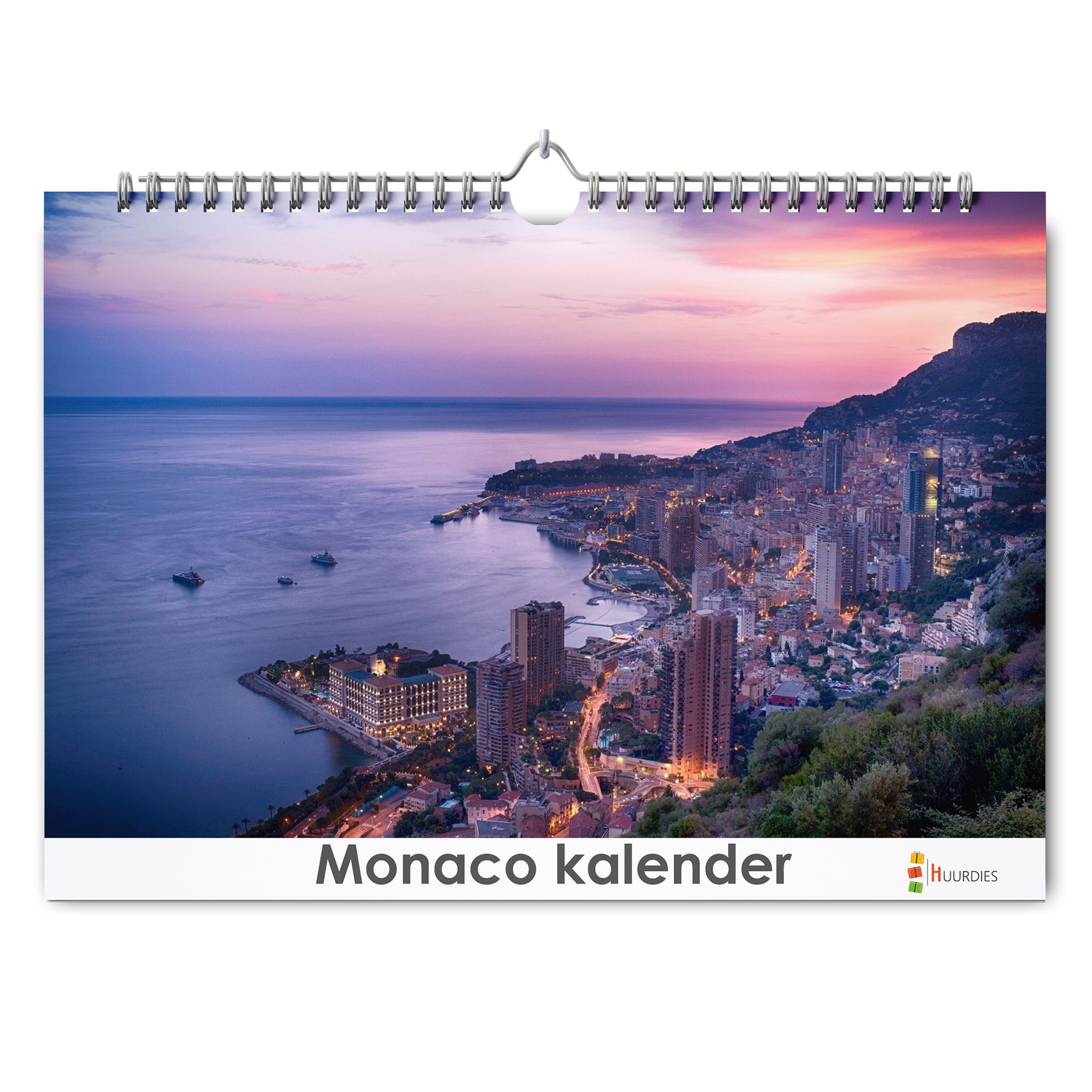 Monaco verjaardagskalender met afbeelding van monaco, Huurdies