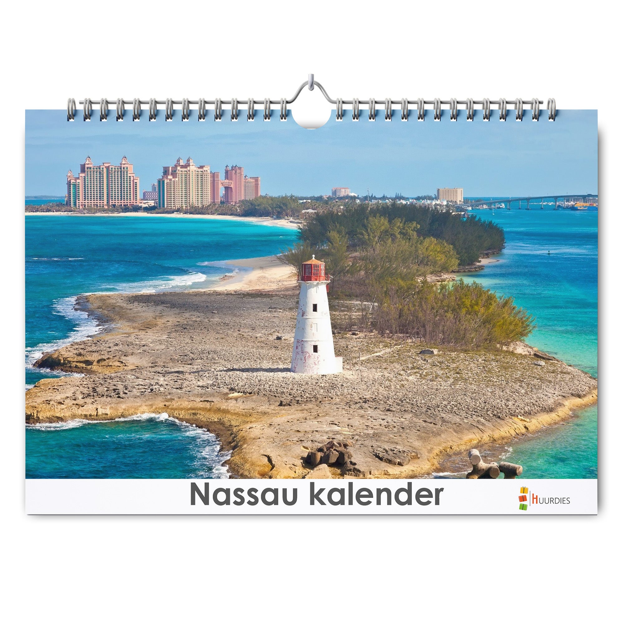 Nassau verjaardagskalender met afbeelding van nassau, Huurdies