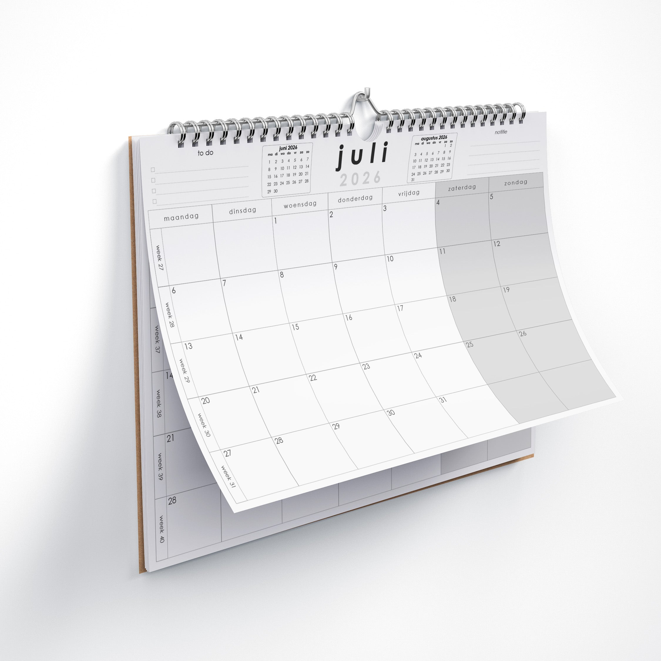 18 maanden kalender - Huurdies