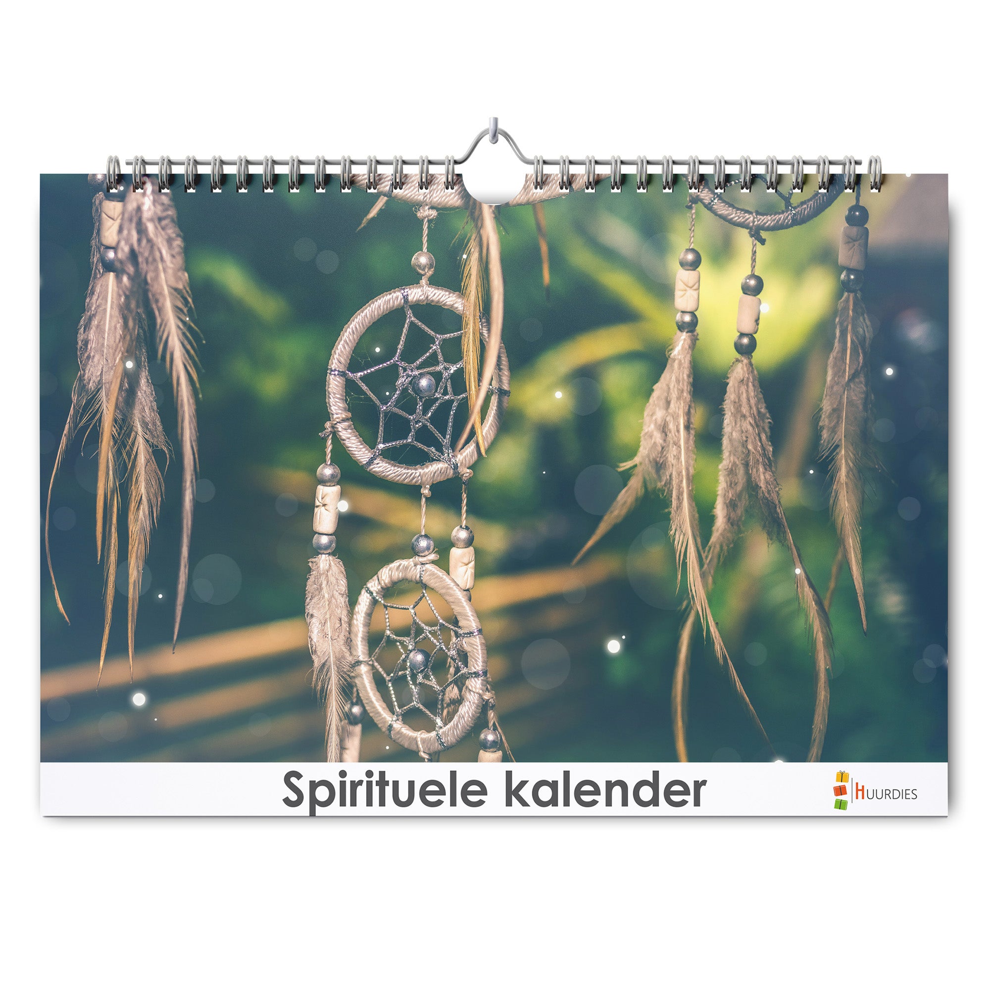 Spirituele verjaardagskalender met afbeelding van spirituele, Huurdies