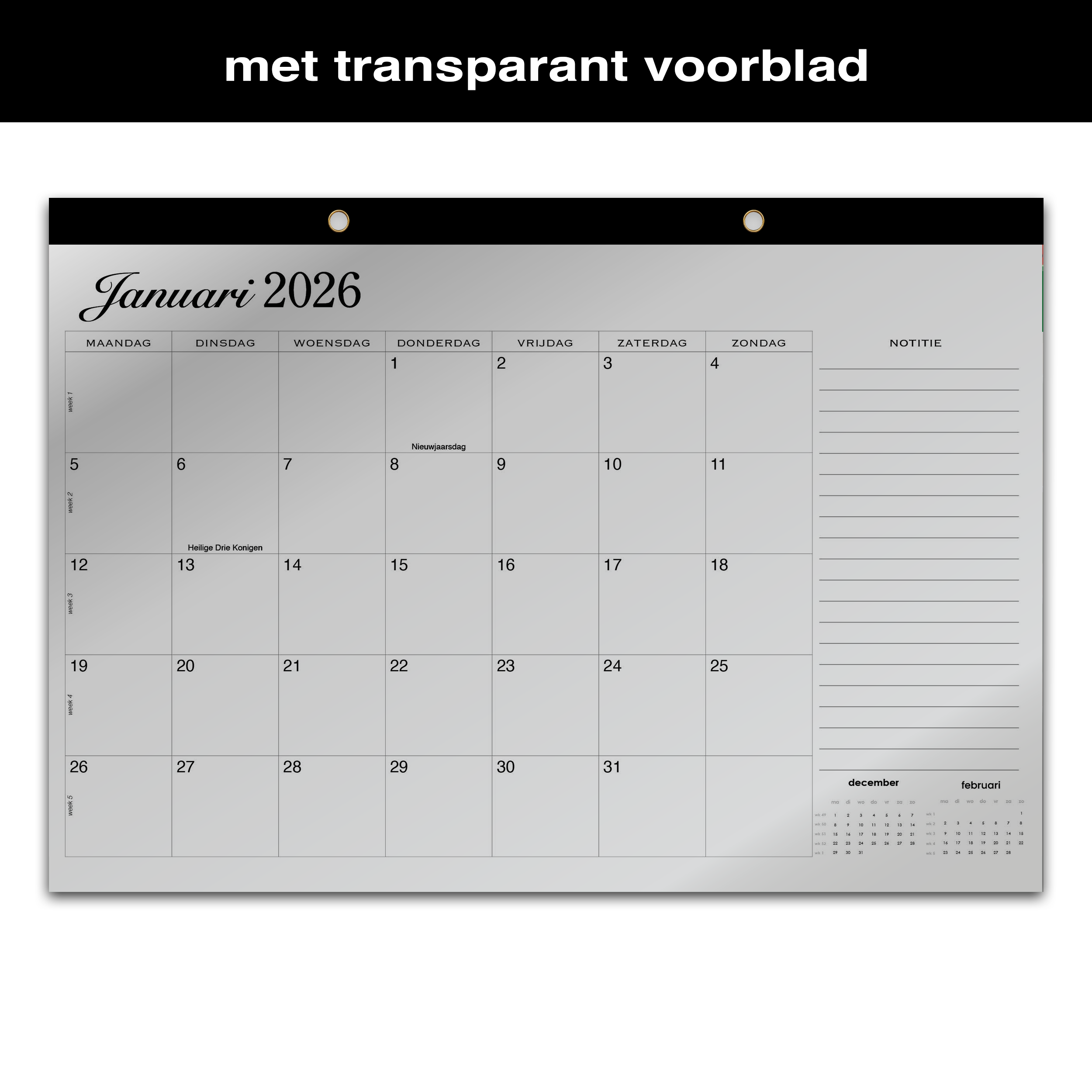 Bureauplanner - Huurdies