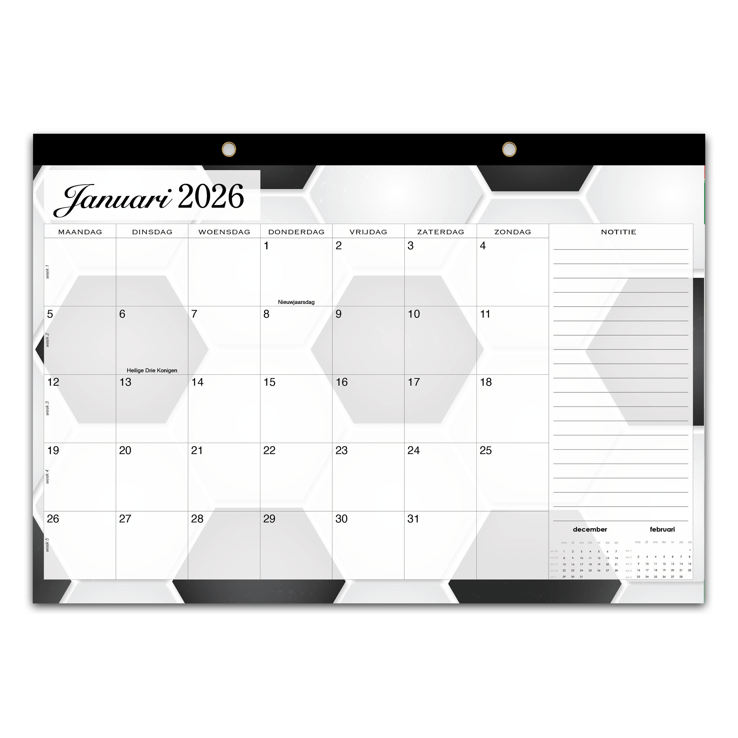 Bureauplanner - Huurdies