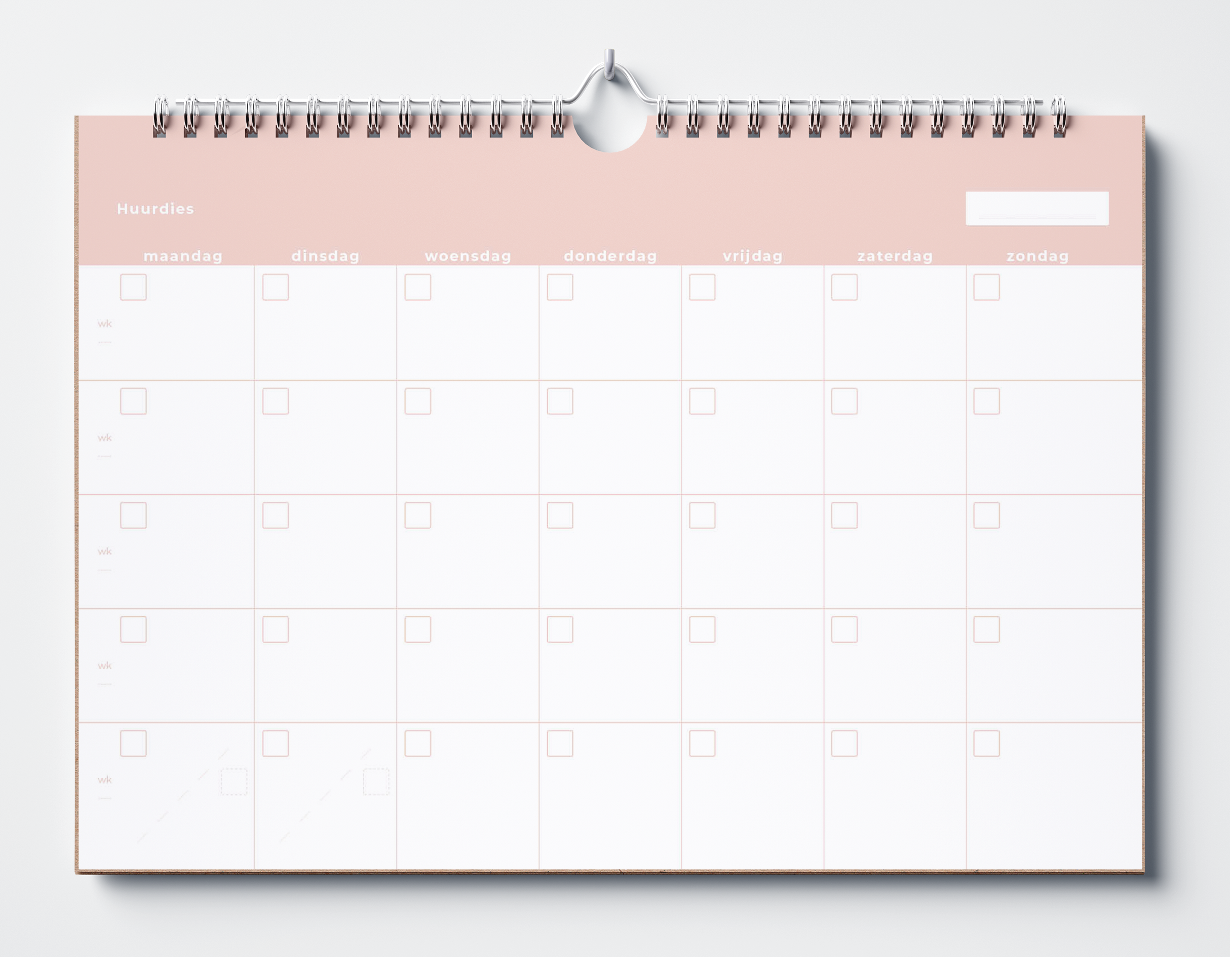 18 maanden kalender - Huurdies