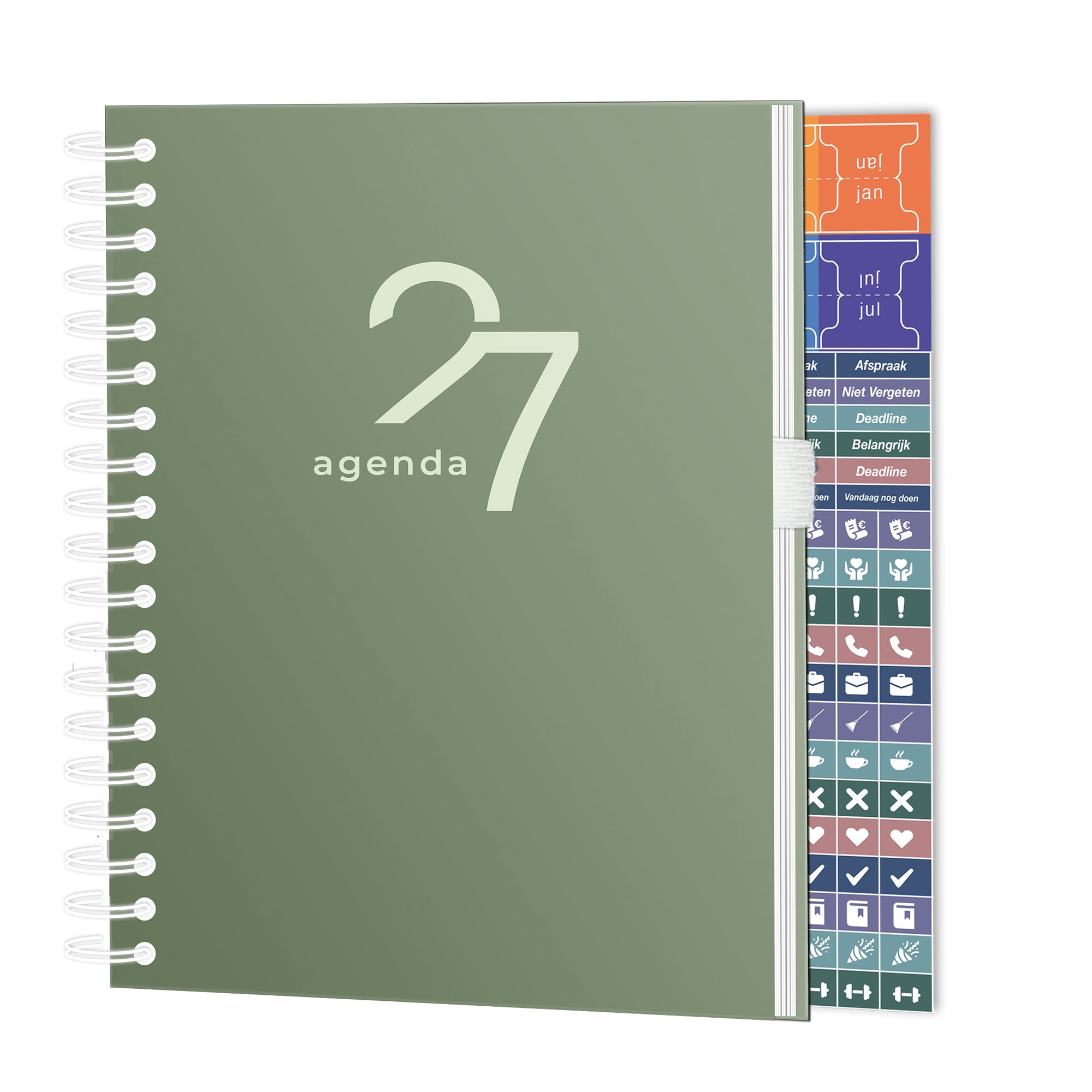 Hardcover agenda 2027
