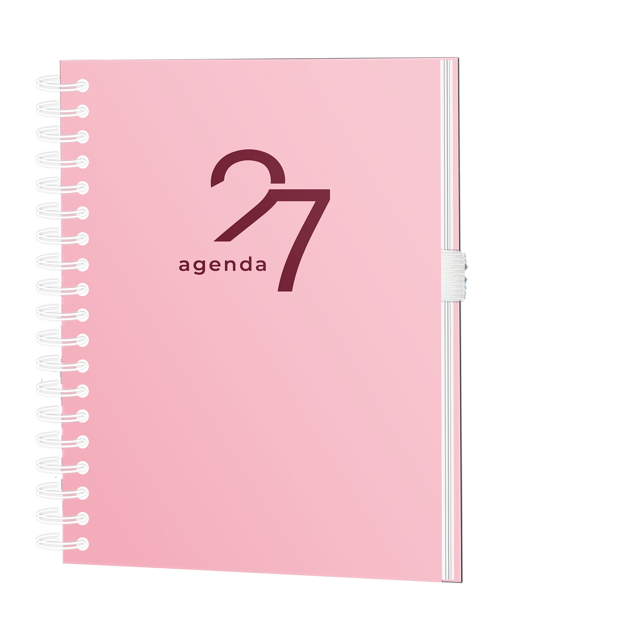 Schoolagenda roze